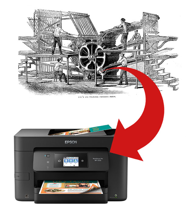 Printing Press to Printer Printing Press to Printer