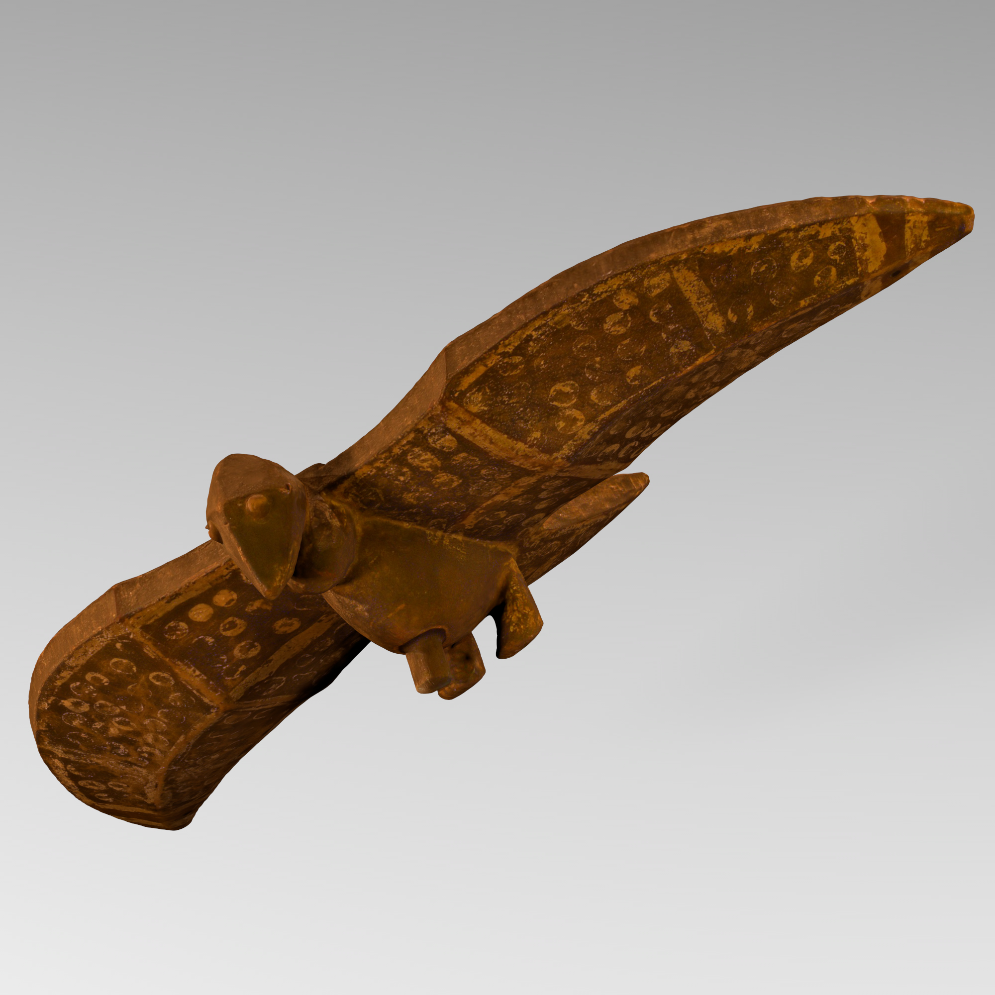 ChampionFarmerStaffBirdSculptureIso_1